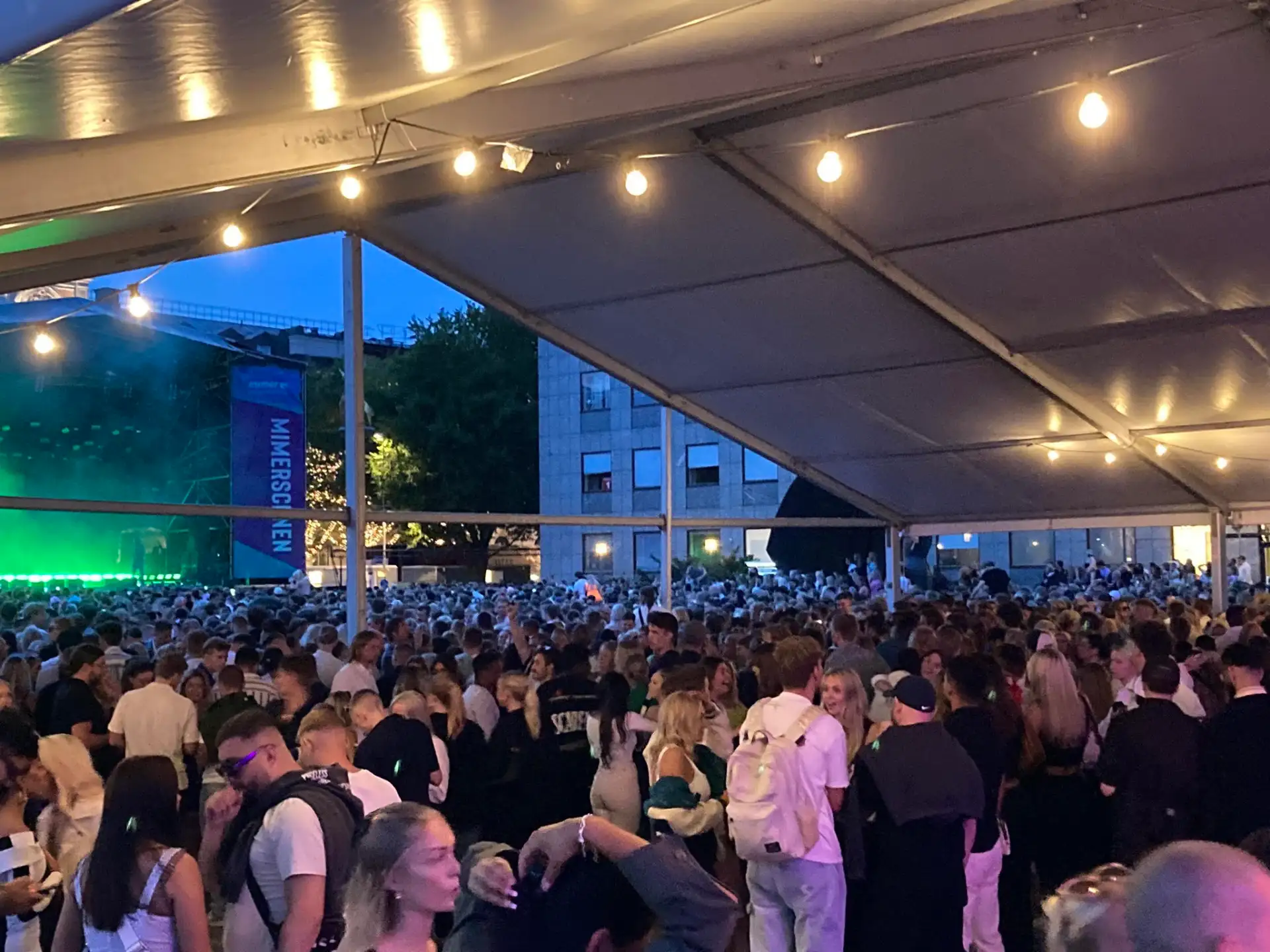 Västerås cityfestivalen, publikhav